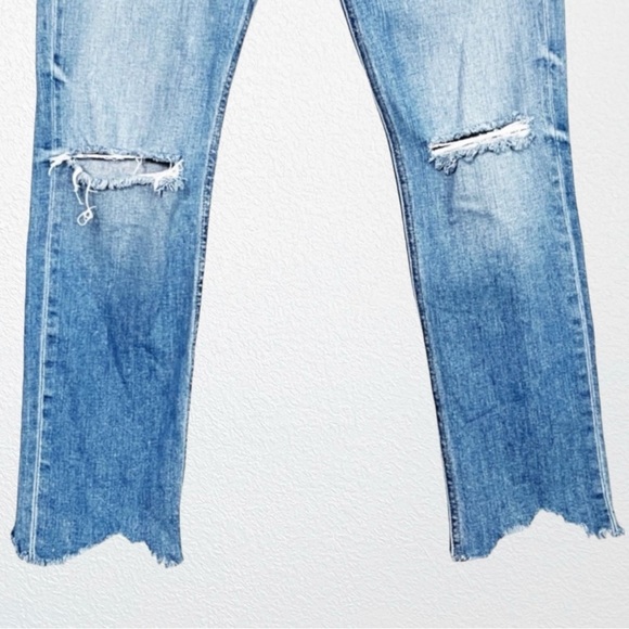rag & bone Dre Ankle Slim Boyfriend Halsey with Holes SZ 26 - Picture 4 of 9